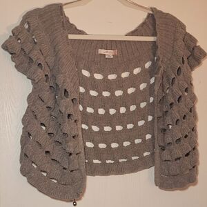 Open-Knit Shrug